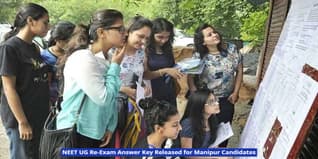 NEET UG Re-Exam Answer Key Released for 8,753 Manipur Candidates on neet.nta.nic.in